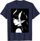 Anime Girl Horns Soft Grunge Waifu Gothic Girl T-Shirt - T-Shirt | Navy