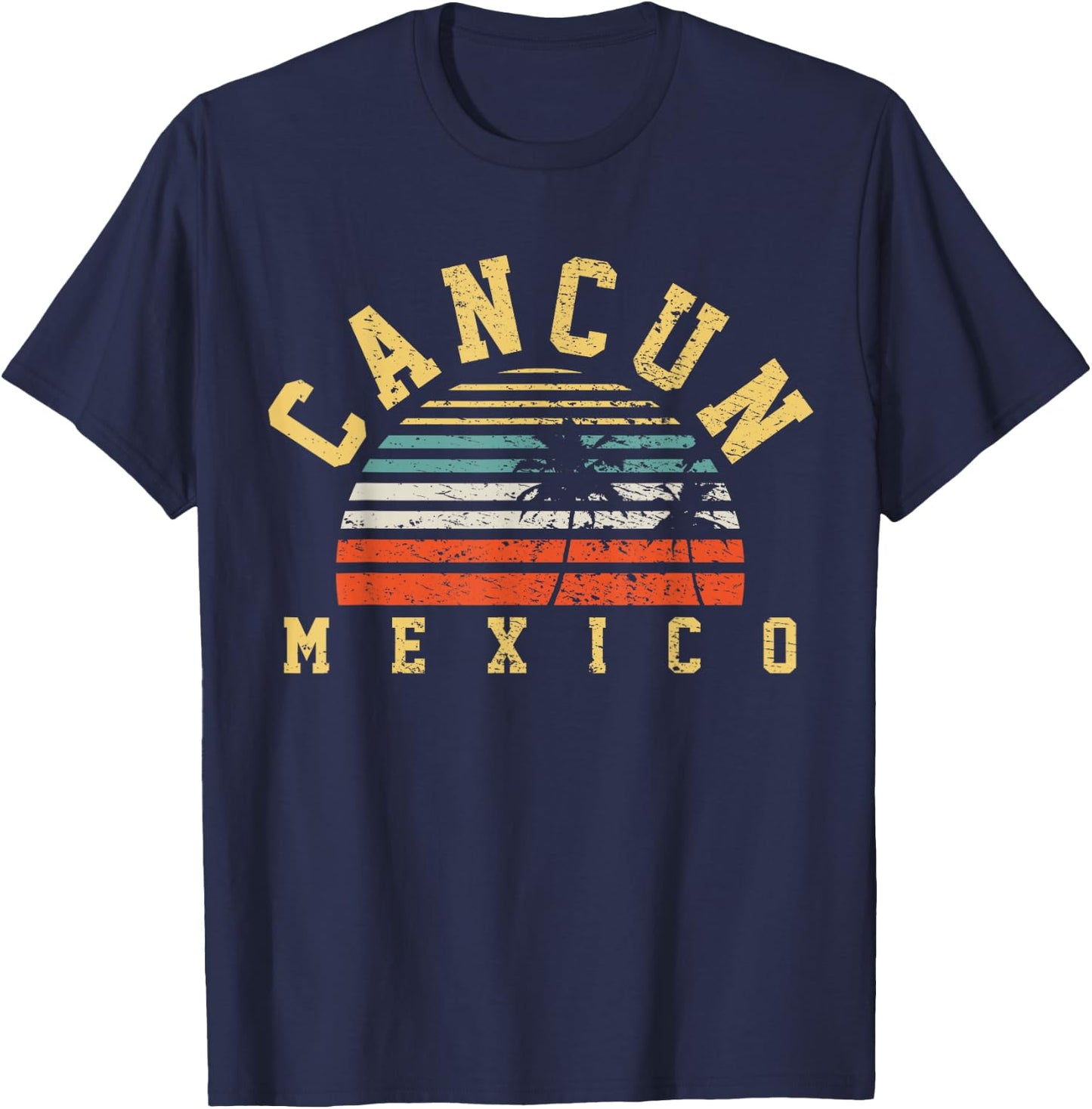 Cancun Mexico T-Shirt - T-Shirt | Navy