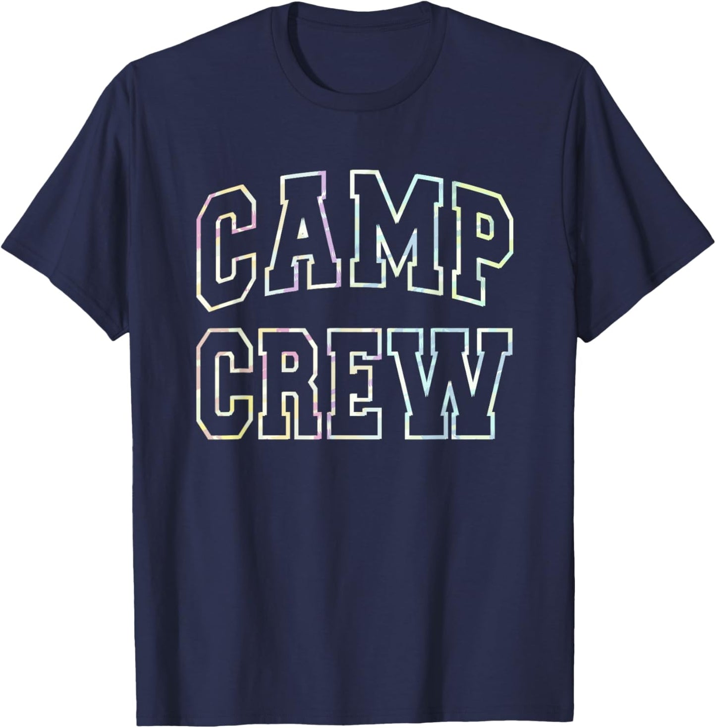 Kids CAMP CREW Summer Smore Staff Cousins Camping Camping T-Shirt - T-Shirt | Navy