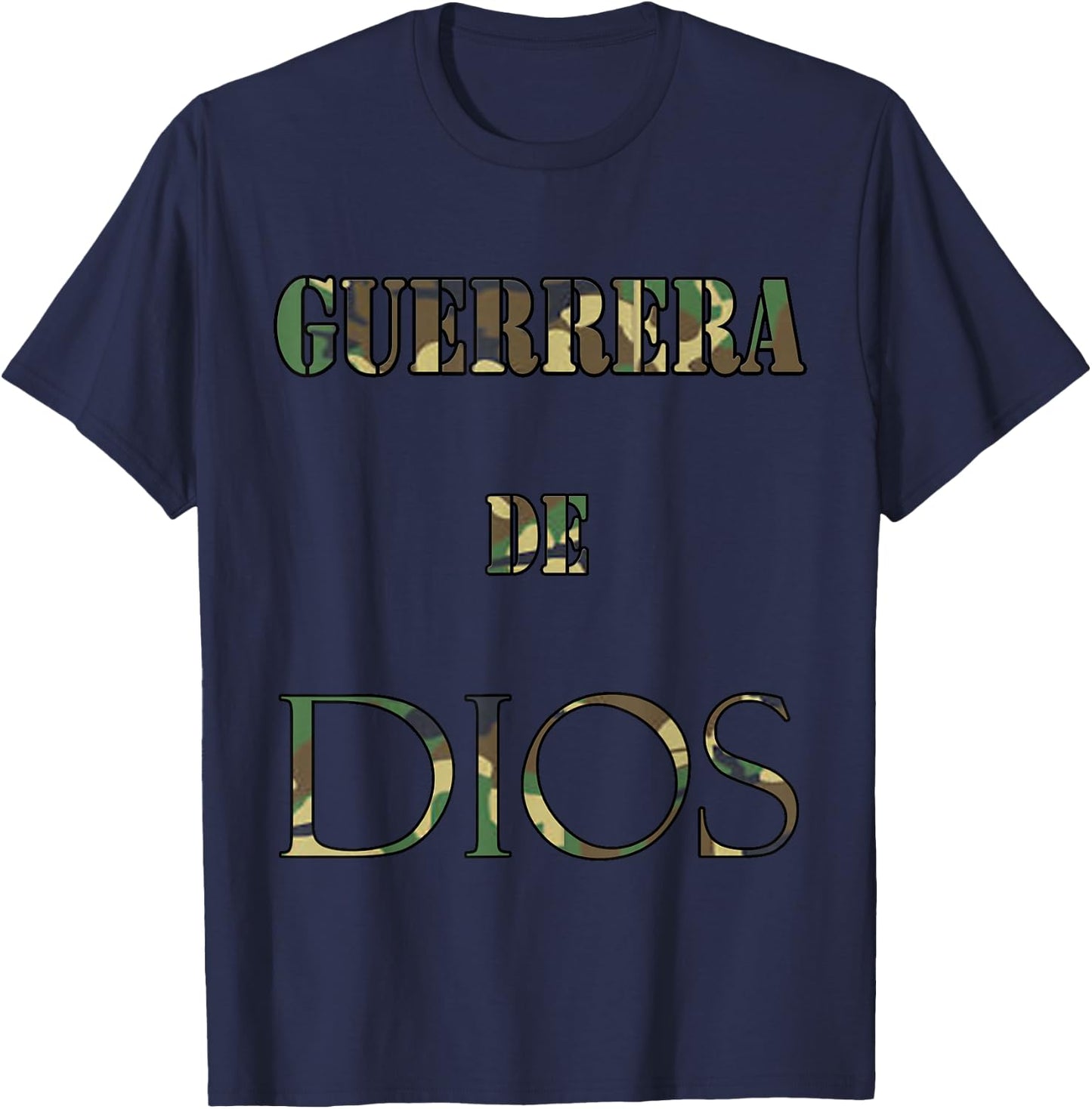 Guerrera de Dios T-Shirt - T-Shirt | Navy