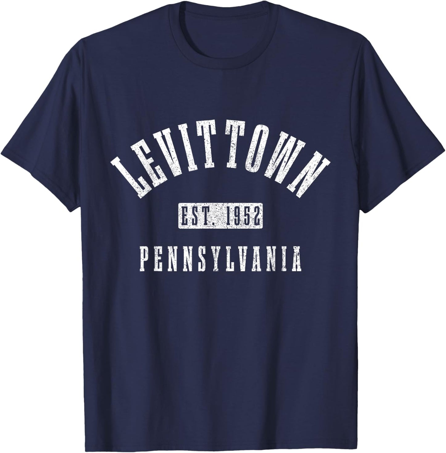 Levittown Pennsylvania Pride T-Shirt - T-Shirt | Navy