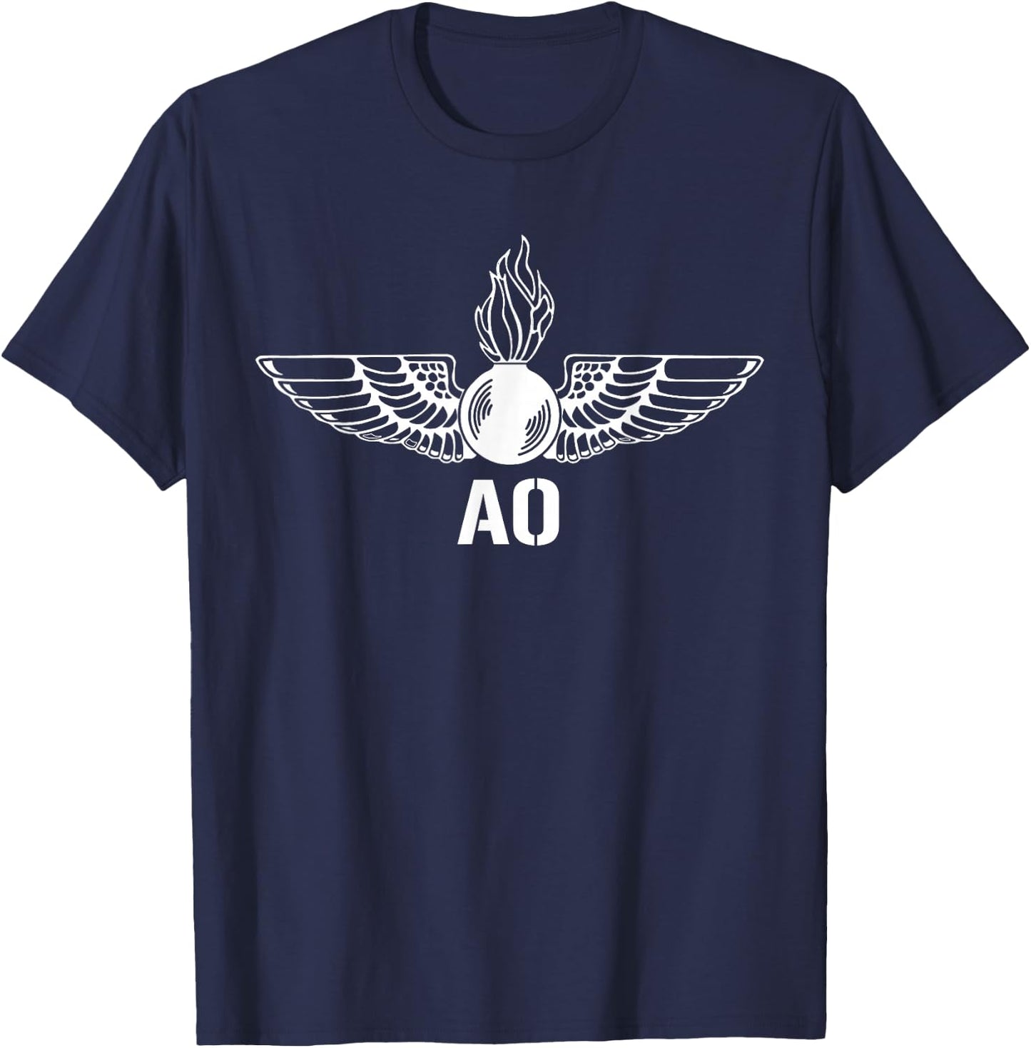 Aviation Ordnanceman Apparel Adult Men's Black Classic Fit Short Sleeve T-Shirt - T-Shirt | Navy