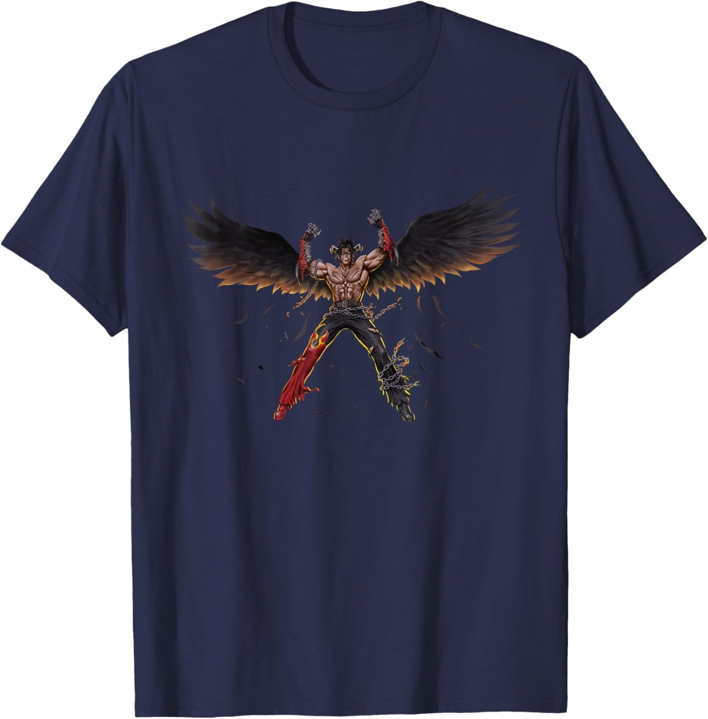 TEKKEN7 Devil JIN 004 T-Shirt - T-Shirt | Navy