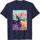 Cute Colorful Rock Climbing Bouldering Wall Climber T-Shirt - T-Shirt | Navy