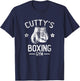 Vintage Cutty's Boxing Gym Est 1975 Boxing Day T-Shirt - T-Shirt | Navy