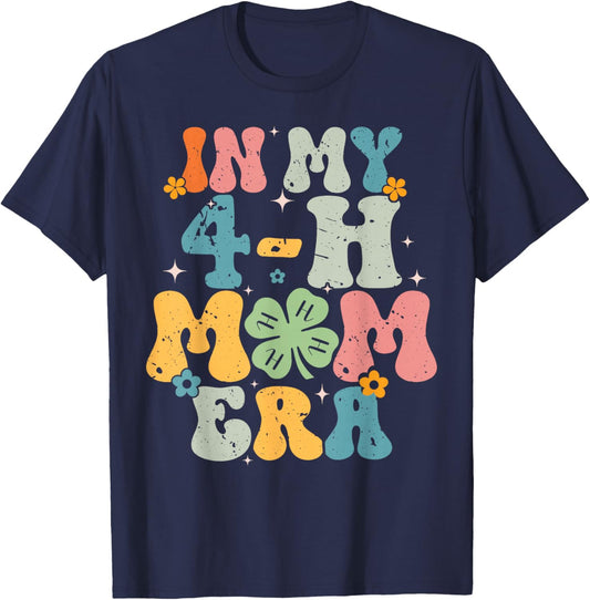 In My 4-H Mom Era For Me T-Shirt - T-Shirt | Navy