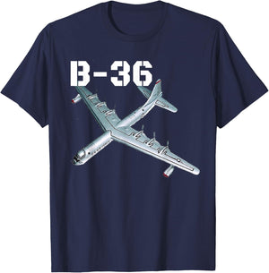 The B-36 Peacemaker bomber. Air Force aviation at its best. T-Shirt - T-Shirt | Navy