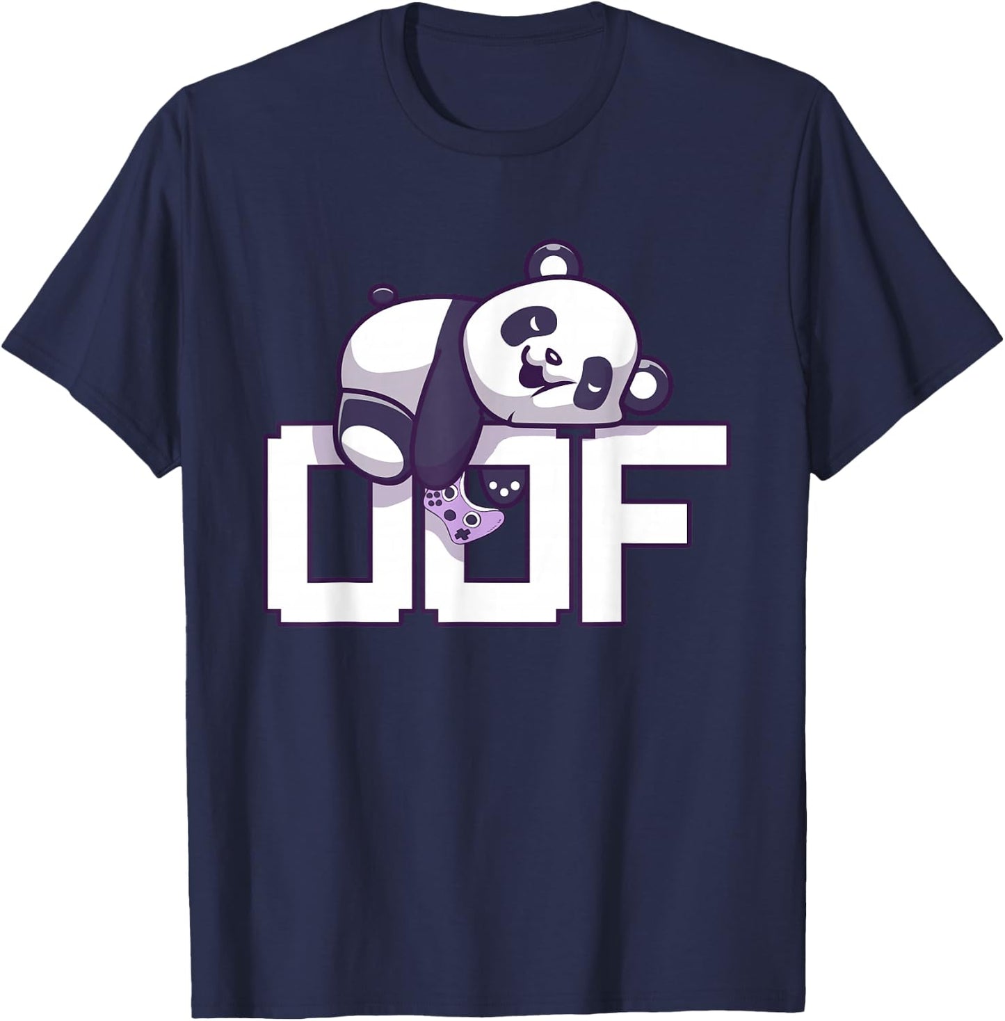 Oof Gamer Meme - Noob Internet Culture Panda Gamer T-Shirt - T-Shirt | Navy