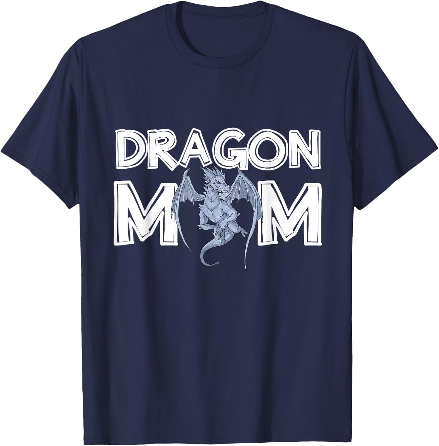 Dragon Mom Mommy Mother's Day Gift Dragon T-Shirt - T-Shirt | Navy