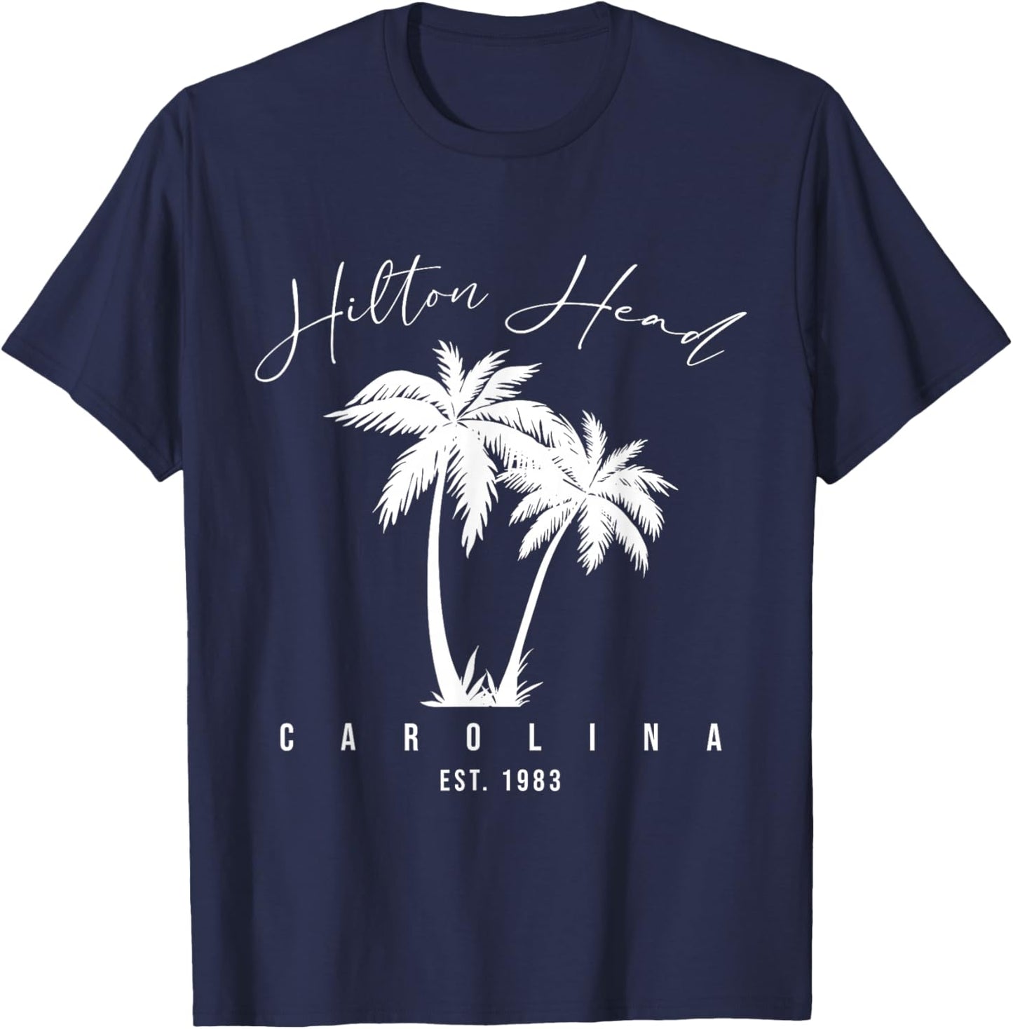 Hilton Head Island SC | Hilton Head South Carolina Gifts T-Shirt - T-Shirt | Navy