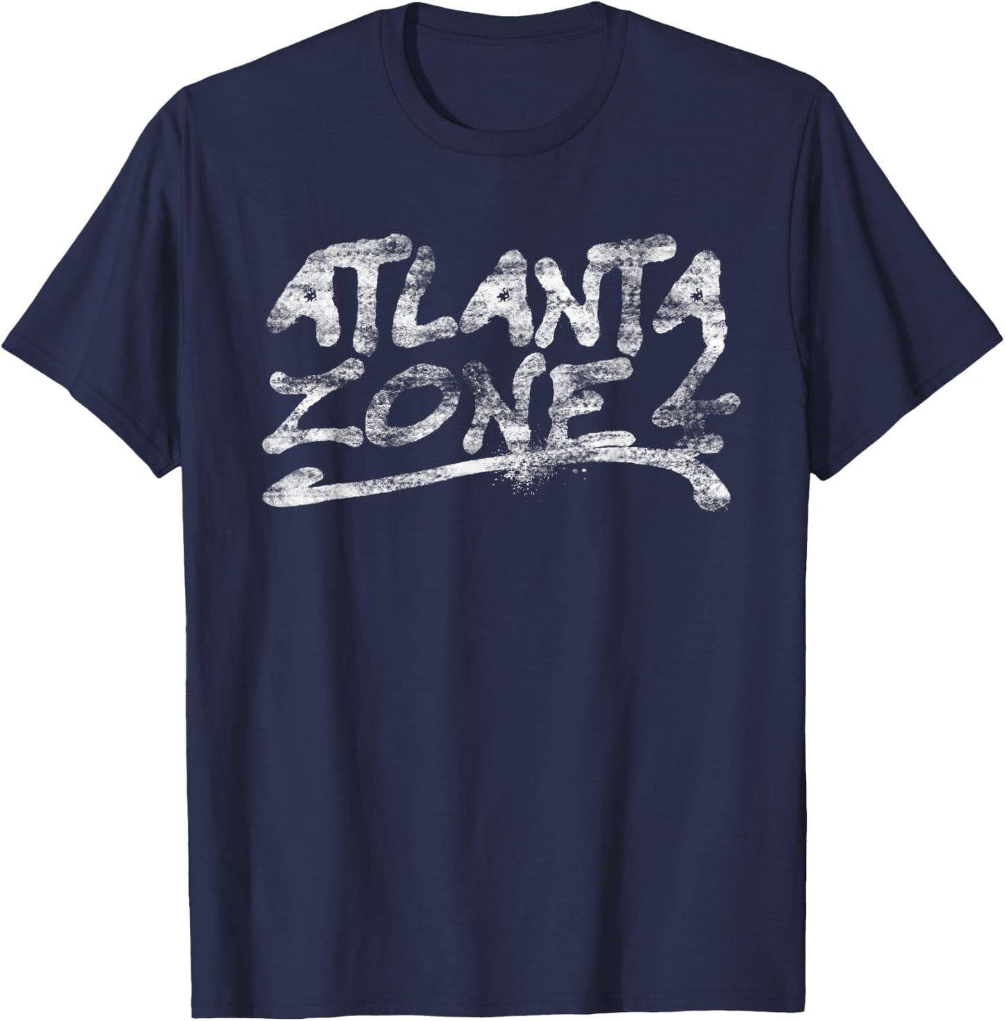 Urban Atlanta Zone 4 Only In The A Gift T-Shirt - T-Shirt | Navy