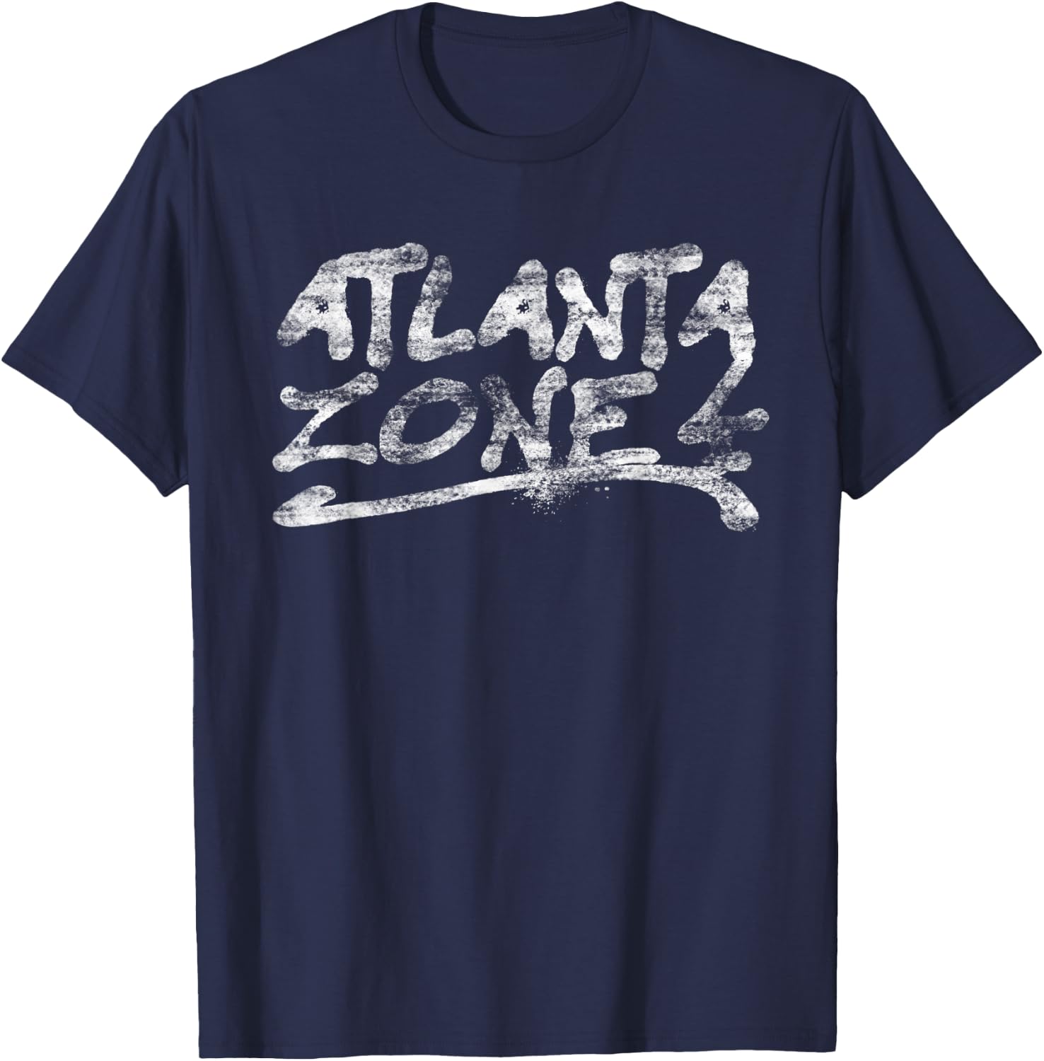 Urban Atlanta Zone 4 Only In The A Gift T-Shirt - T-Shirt | Navy