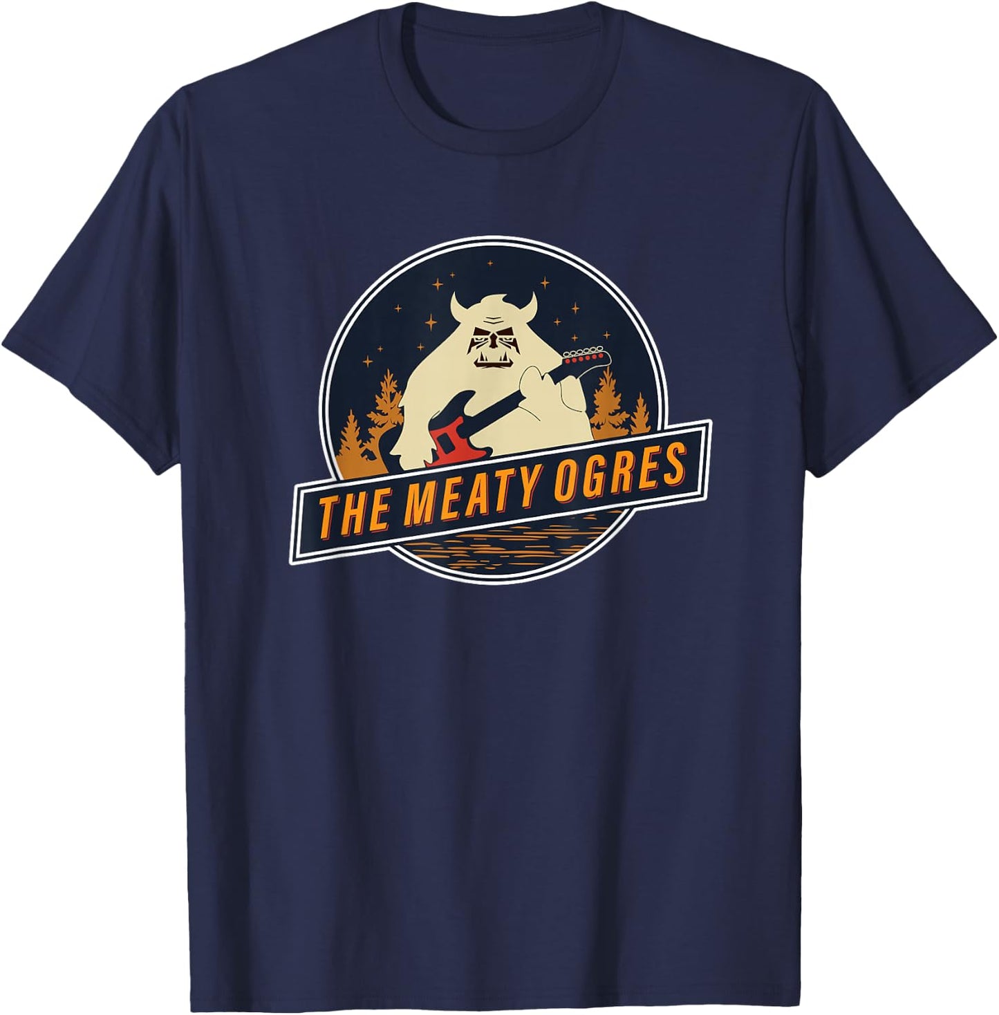 Meaty Ogres Logo T-Shirt - T-Shirt | Navy