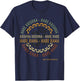 Hare Krishna Shirt Spiritual Hare Krishna Mantra T-Shirt - T-Shirt | Navy