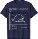 Blobby the Blobfish - Official (Blobatomy) T-Shirt - T-Shirt | Navy