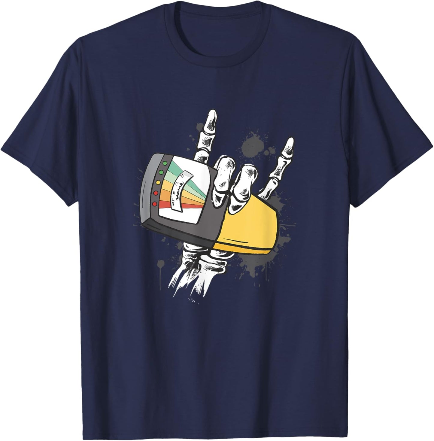 Ghost Hunting EVP Humor T-Shirt - T-Shirt | Navy