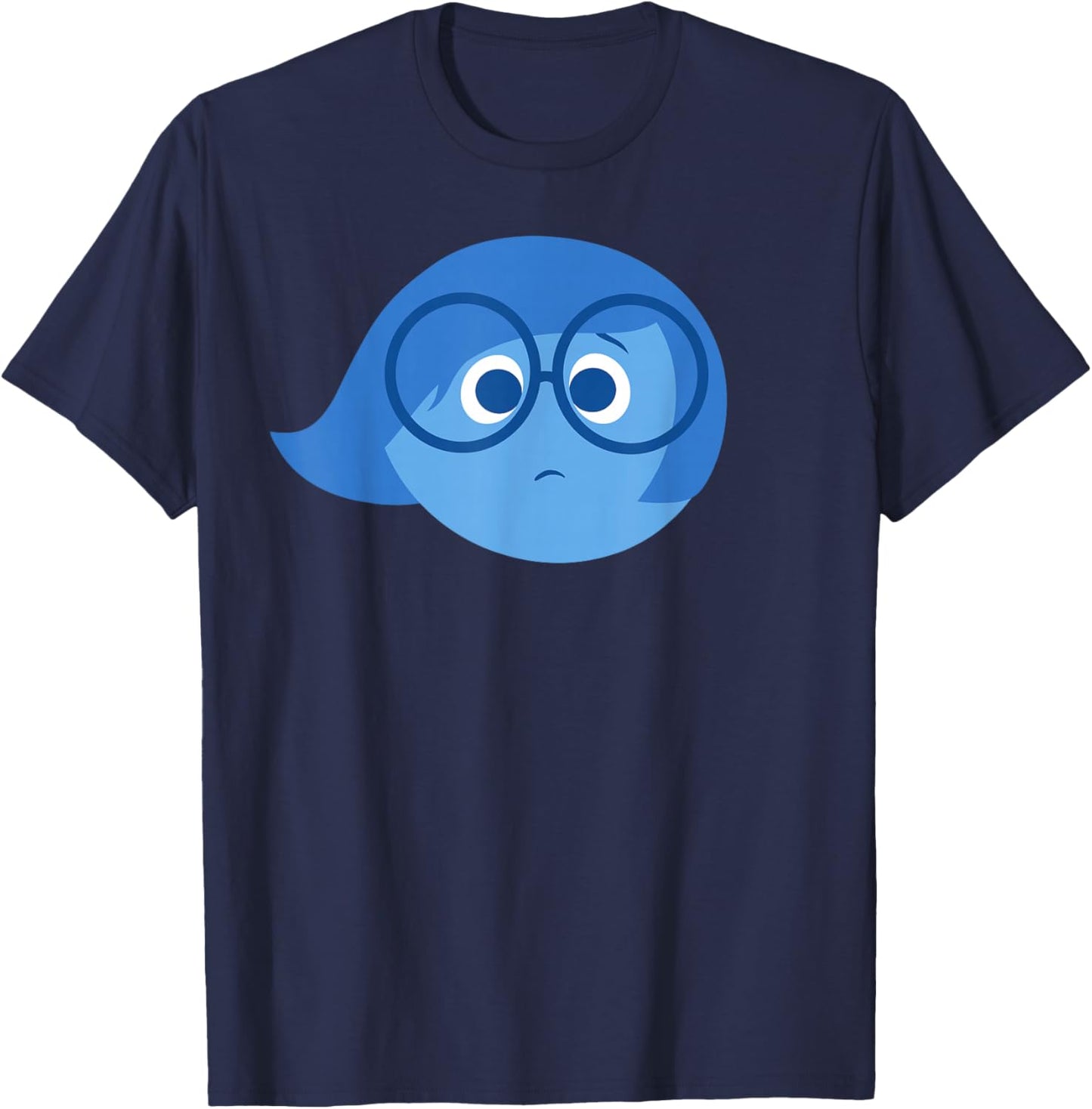 Disney and Pixar’s Inside Out Sadness Blue T-Shirt - T-Shirt | Navy