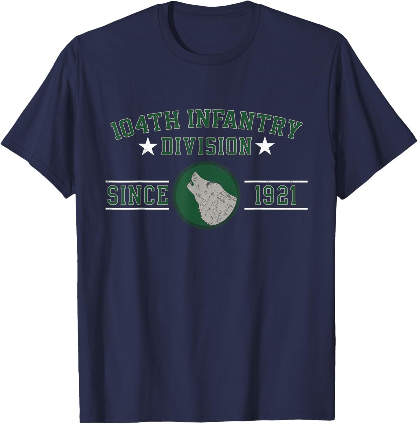104th Infantry Division Veteran Military Father Day Xmas T-Shirt - T-Shirt | Navy