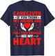 Caregiver If You Think My Hands Are Full - Funny Caregiver T-Shirt - T-Shirt | Navy
