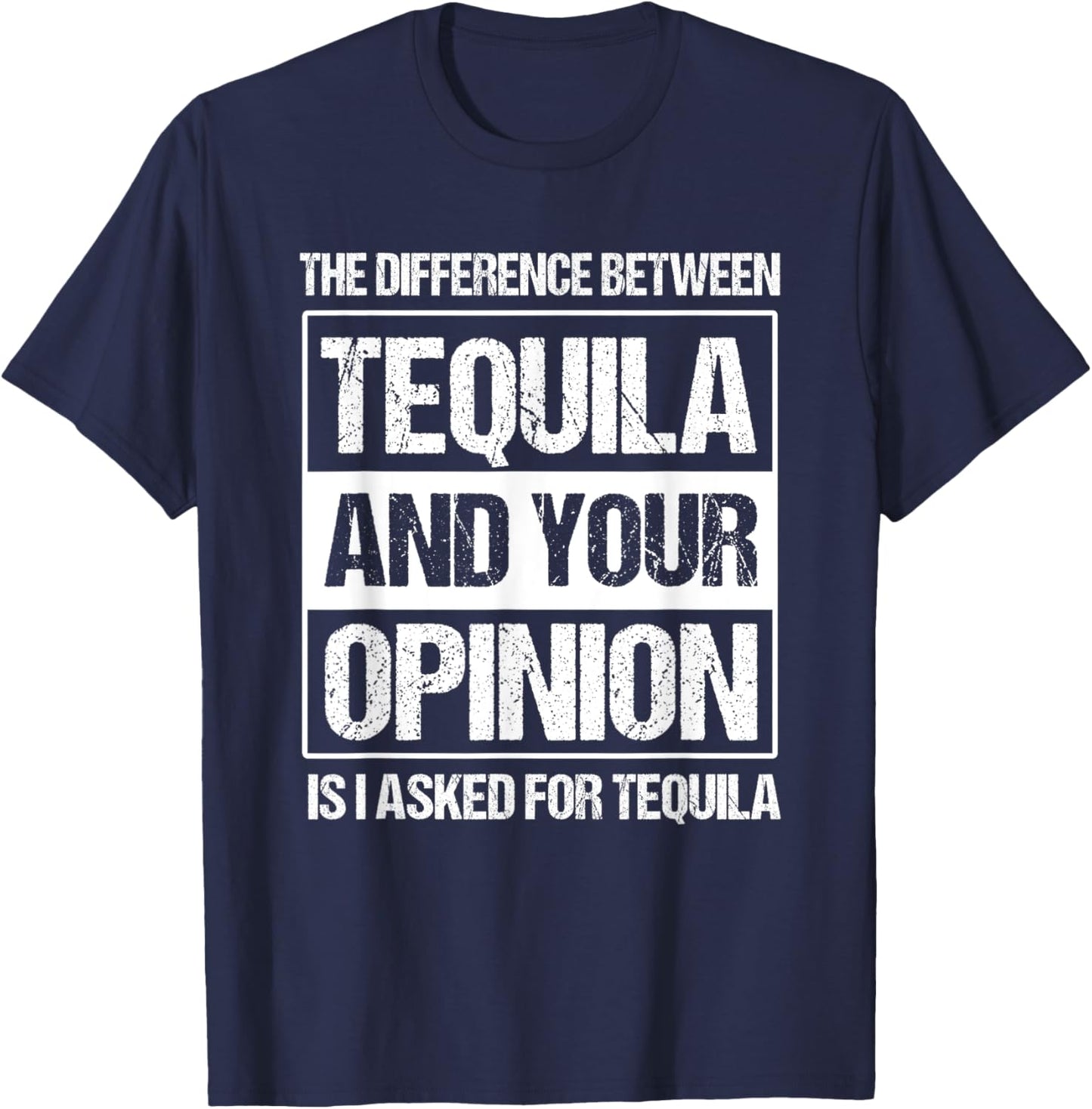 Mis Amigos Funny Salt Lime & Tacos Tequila T-Shirt - T-Shirt | Navy