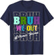 Music TeacherBruh We Out Teachers End Of School Year T-Shirt - T-Shirt | Navy