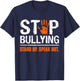 Stop Bullying Orange Stand Up Speak Out Unity Day T-Shirt - T-Shirt | Navy