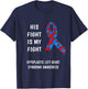 Hypoplastic Left Heart Syndrome T-Shirt - T-Shirt | Navy