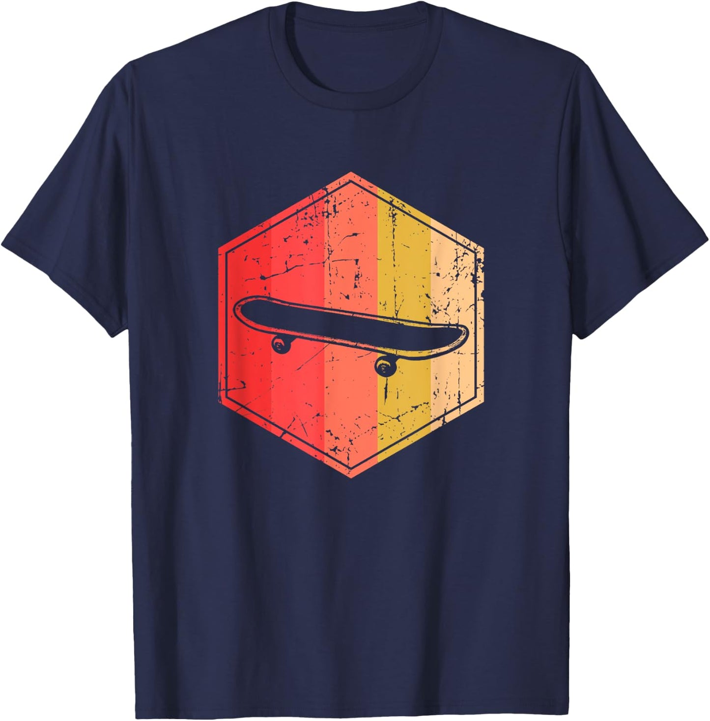 Skate Clothing Vintage Skateboard Kids T-Shirt - T-Shirt | Navy