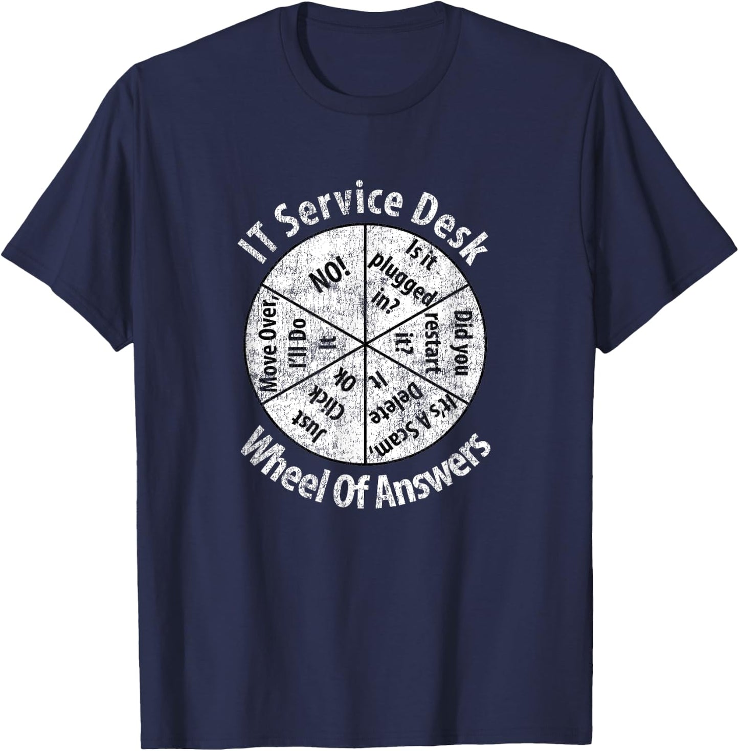 Funny IT Information Technology Gift Women Graduate T-Shirt - T-Shirt | Navy
