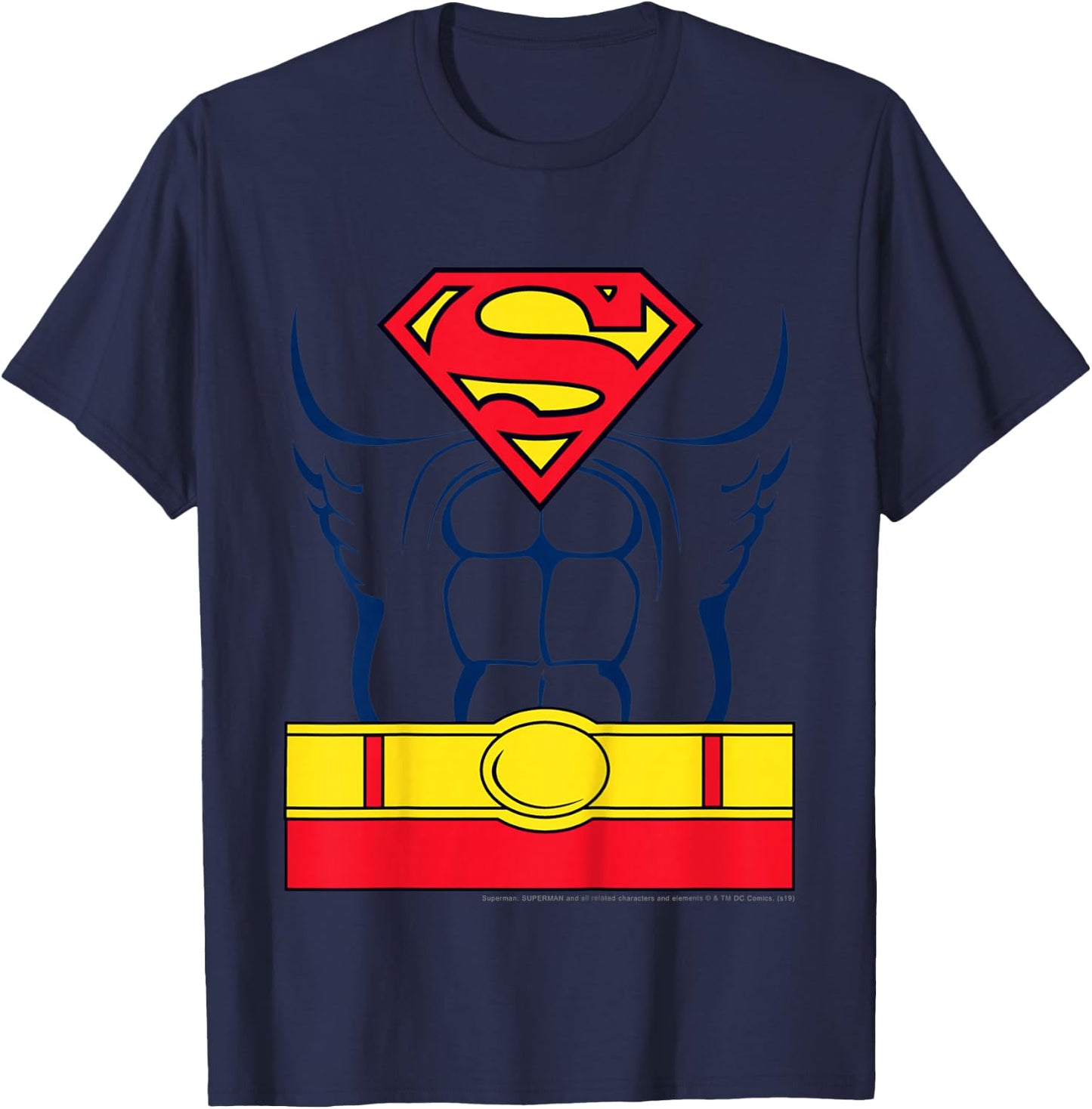 Kids DC Comics Superman Costume T-Shirt - T-Shirt | Navy