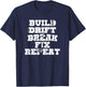 Car Racing Build Drift Break Fix Repeat Drifting T-Shirt - T-Shirt | Navy