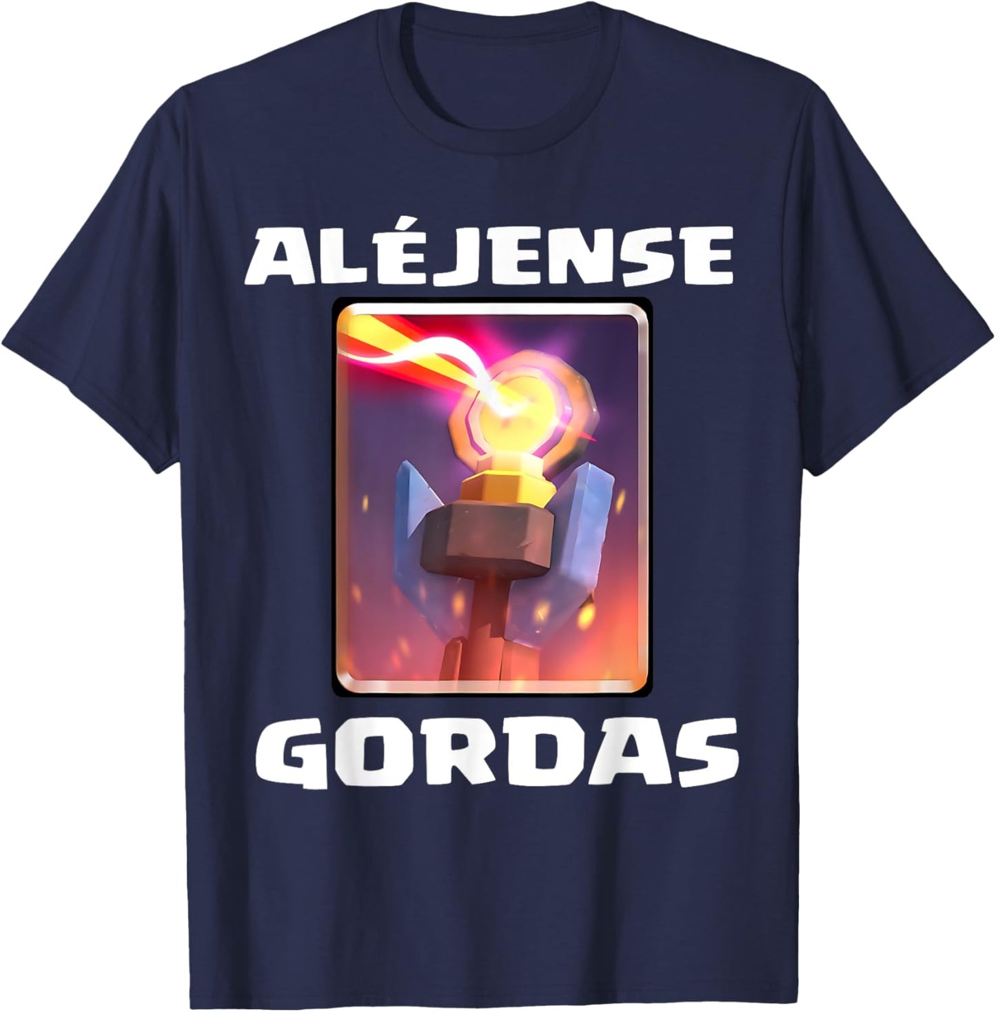 Alejense gordas playera T-Shirt - T-Shirt | Navy