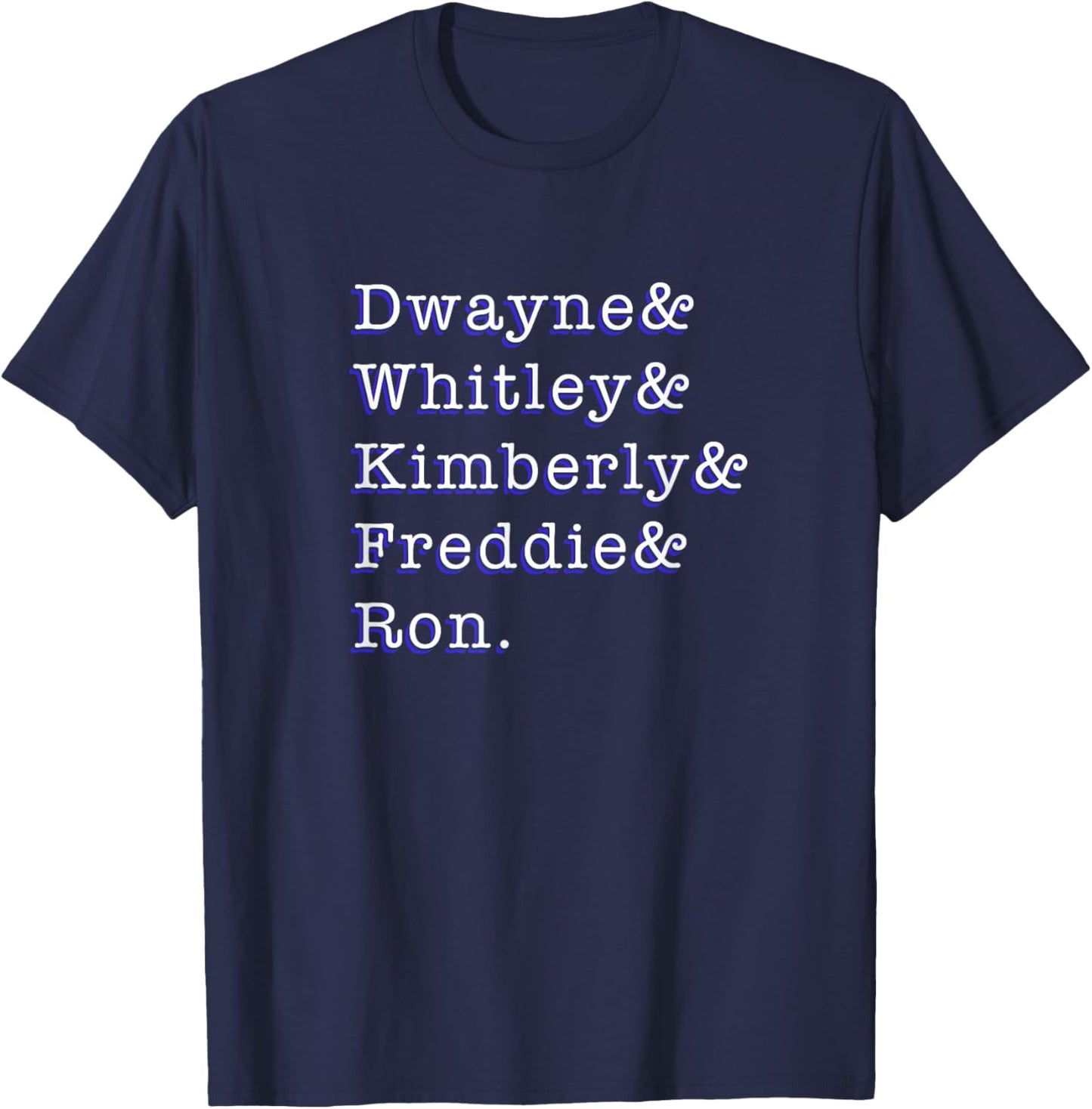 HBCU Class 1992 Kim Dwayne Whitley Hillman Different World T-Shirt - T-Shirt | Navy
