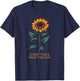 Stand Tall and Face the Sun T-Shirt - T-Shirt | Navy