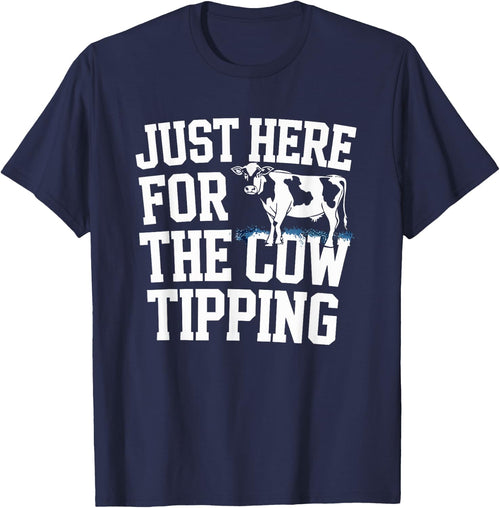 Funny Cow Tipping Joke Country Life Prank