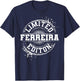 FERREIRA Funny Surname Family Tree Birthday Reunion Gift T-Shirt - T-Shirt | Navy