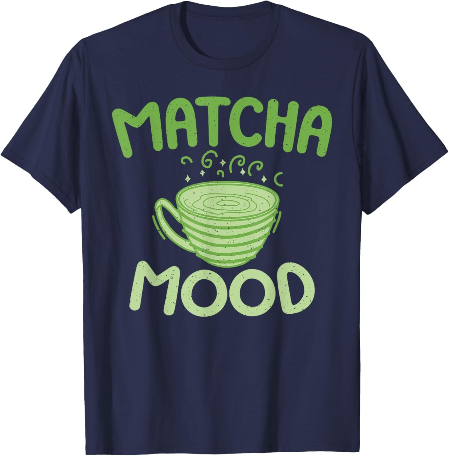 Matcha Mood Matcha T-Shirt - T-Shirt | Navy