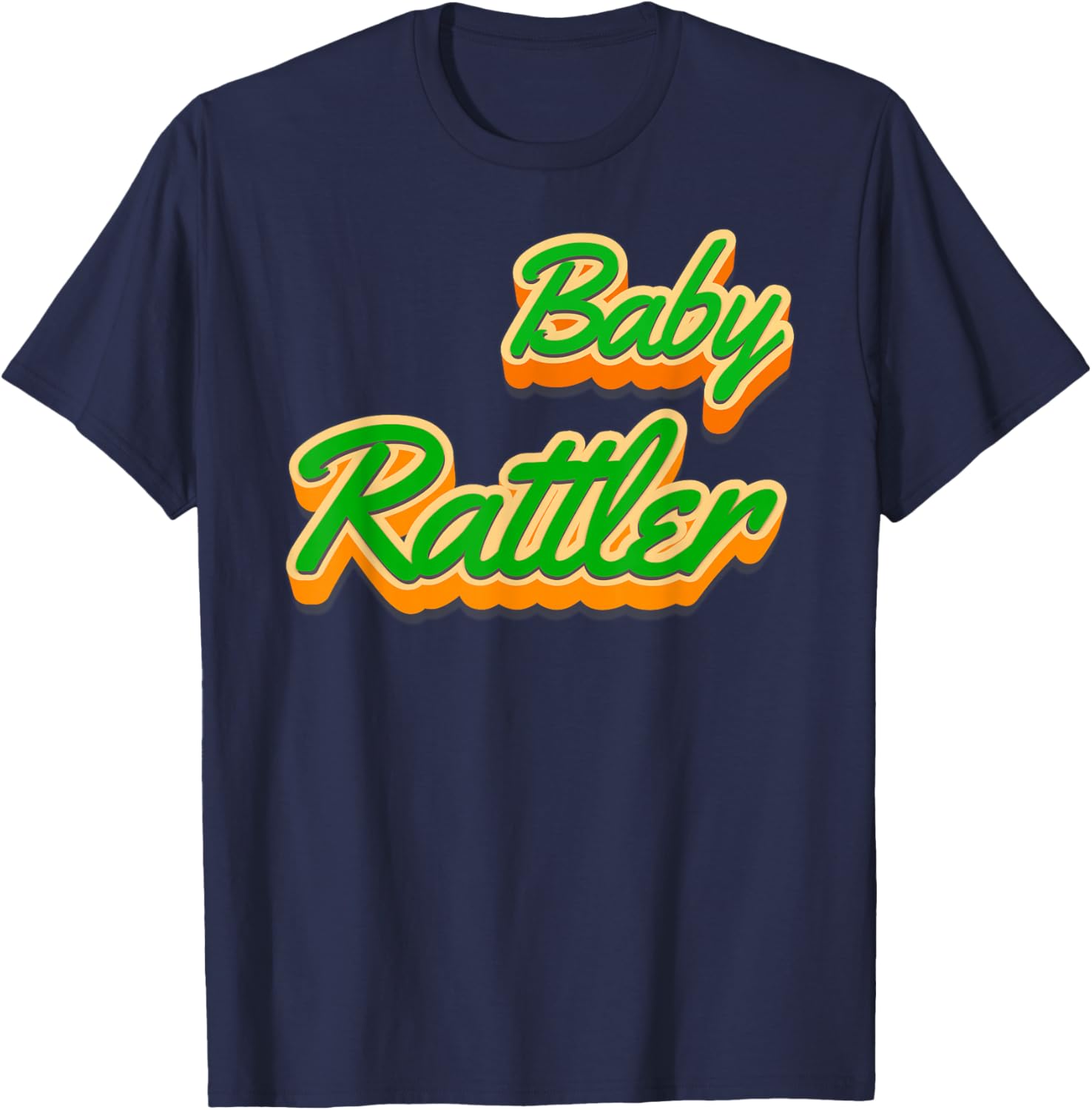 The Baby Rattler T-Shirt - T-Shirt | Navy