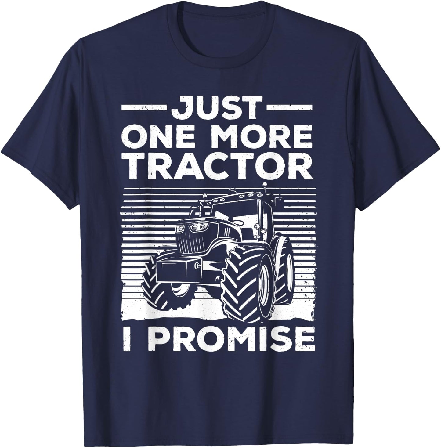 Cool Tractor Art Women Farming Truck Farmer Tractors T-Shirt - T-Shirt | Navy