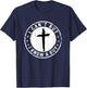 I Can't But I Know A Guy Christian Faith Believer Religious T-Shirt - T-Shirt | Navy