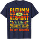 Vermont Autumn Fall Leaves Seasonal Foliage T-Shirt - T-Shirt | Navy