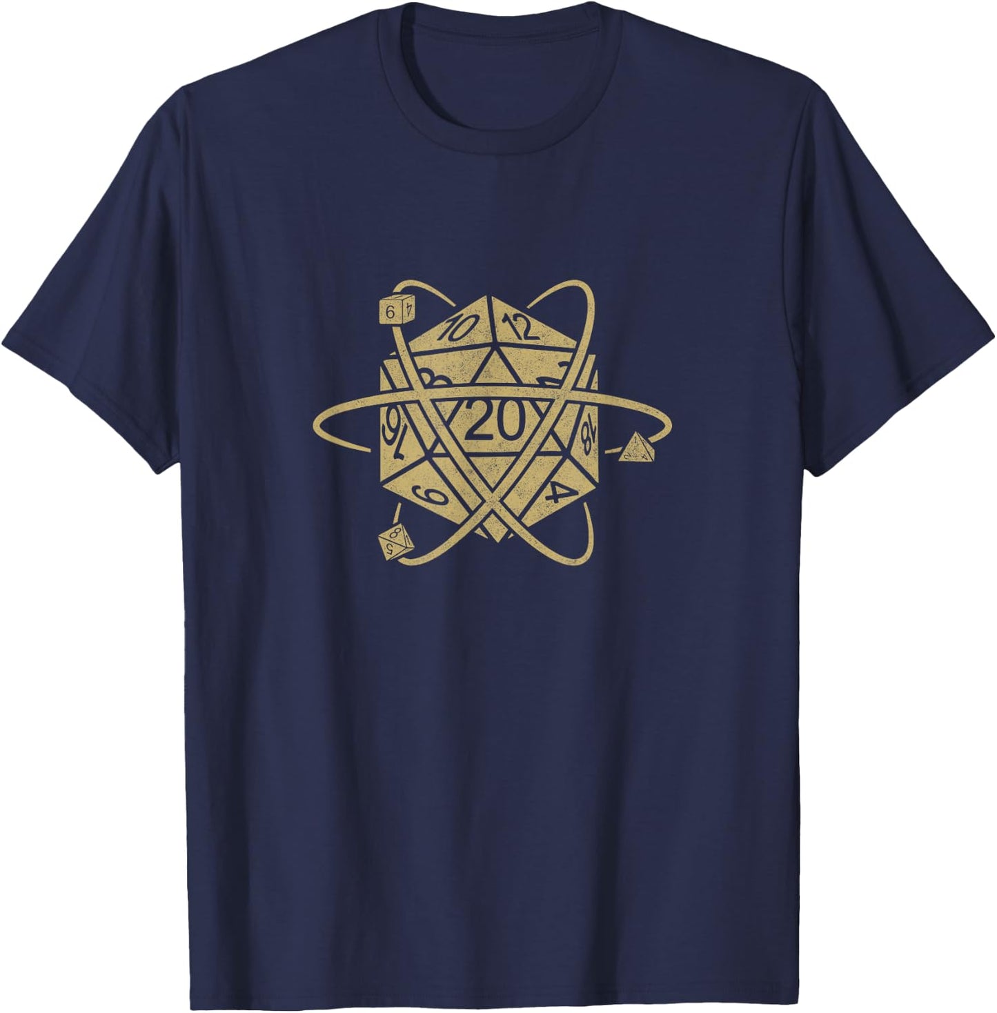 Tabletop RPG Vintage Game Shirt Master Role Playing Game T-Shirt - T-Shirt | Navy