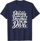 Library Assistant Librarian Dewey Decimal Diva T-Shirt - T-Shirt | Navy