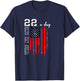 Patriotic Veteran Lives P.T.S.D 22 Day Suicide Awareness Women Men T-Shirt - T-Shirt | Navy
