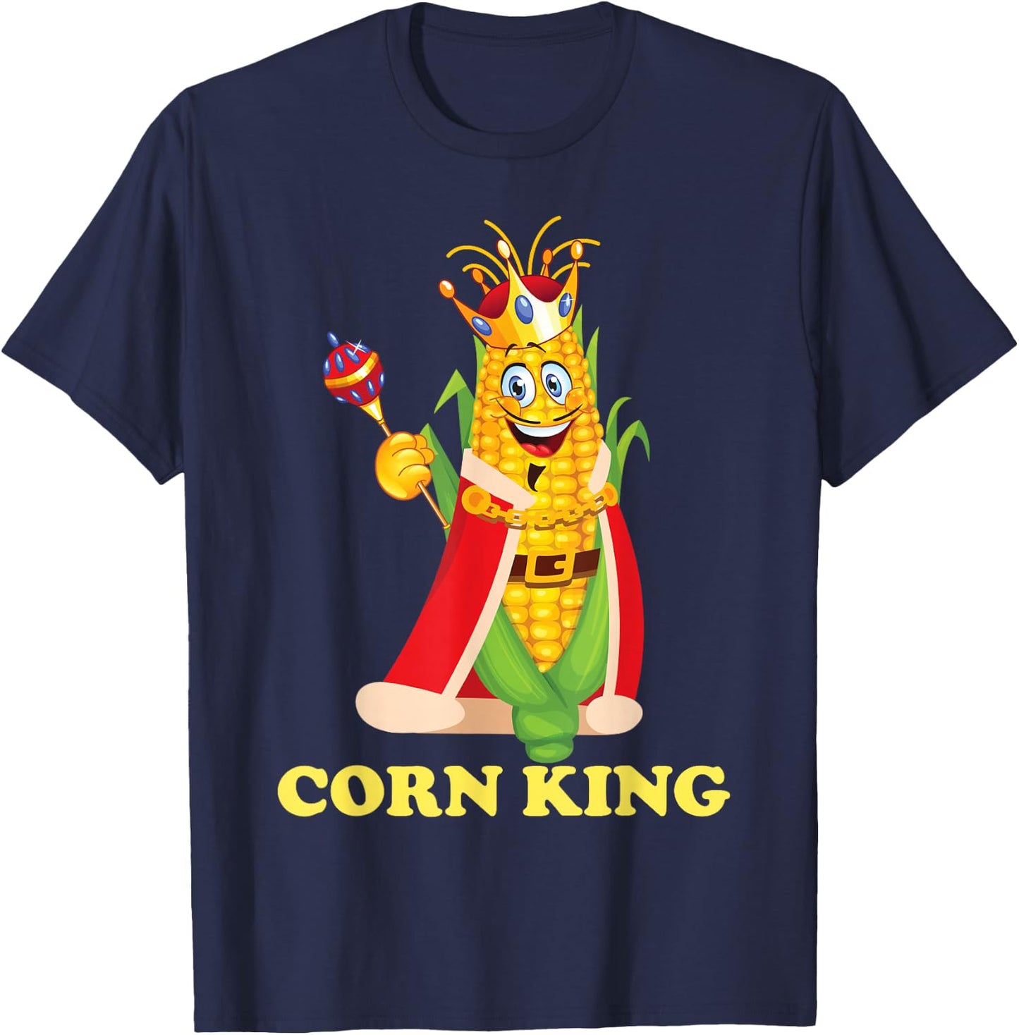 Corn King T-Shirt - T-Shirt | Navy