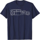 Vintage Hot Rod Rat Street Fink Steampunk Car Funny Men Gift T-Shirt - T-Shirt | Navy