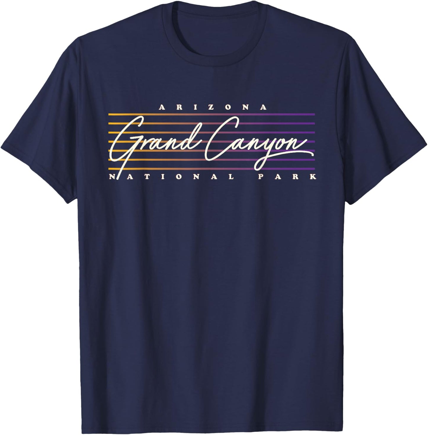 Nostalgic Retro Style Grand Canyon National Park T-Shirt - T-Shirt | Navy