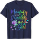 Fun Mommy of The Birthday Girl Mothers Moms Women Party Day T-Shirt - T-Shirt | Navy