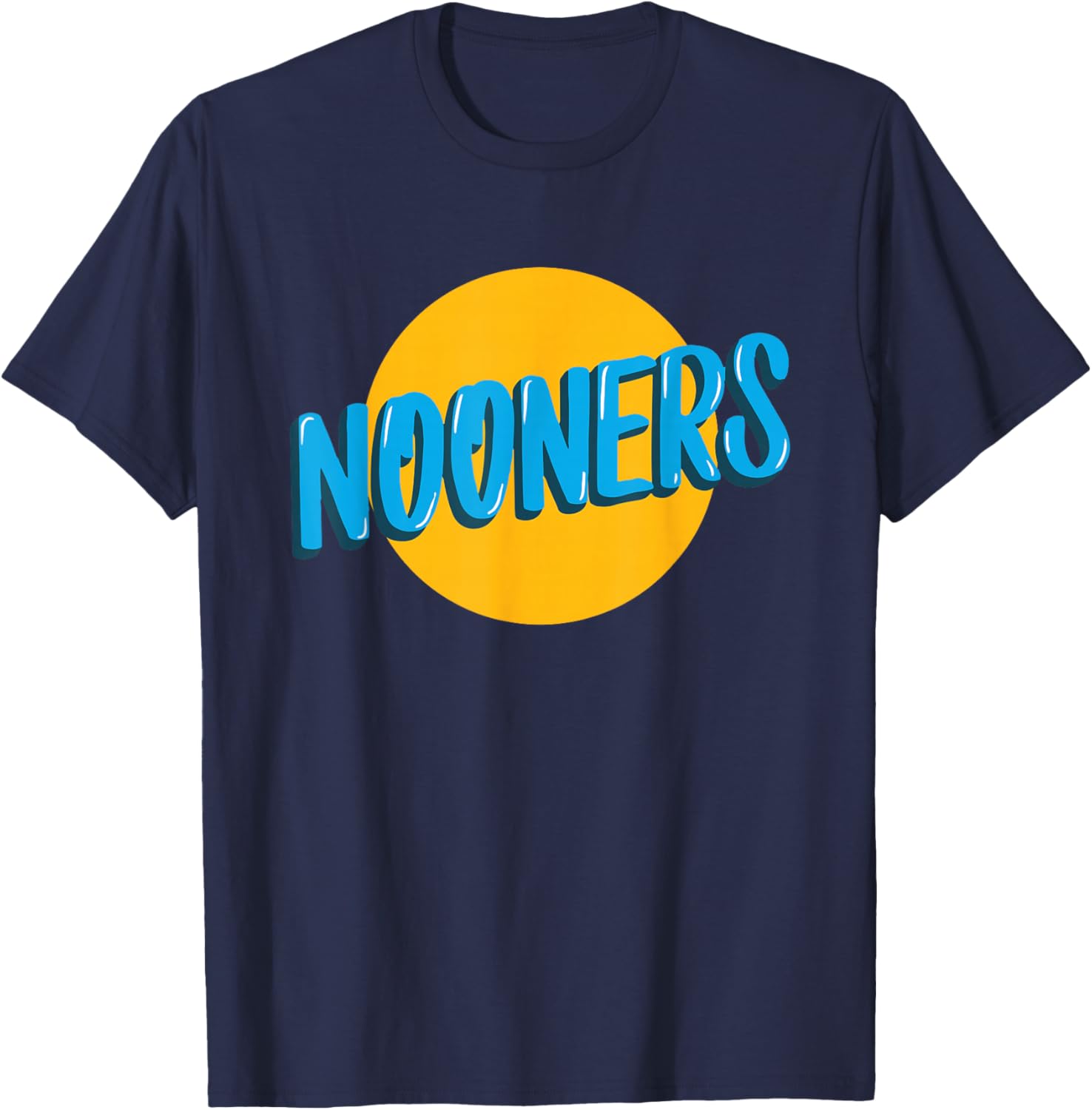 Bad Day To Be A Nooner | Day drinking Nooner Team T-Shirt - T-Shirt | Navy