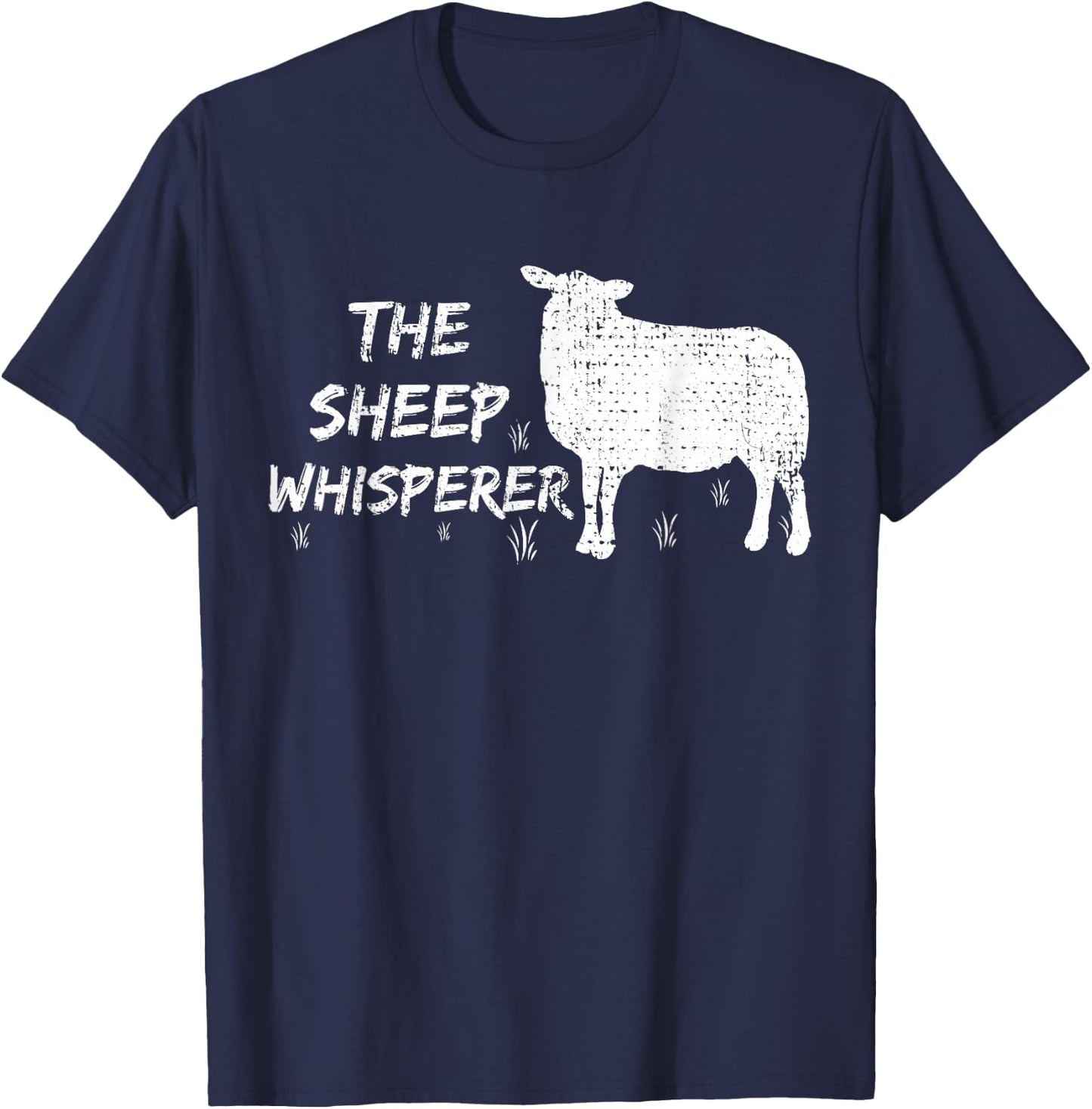 Sheeps Sheep Farmer Gift Animal Vintage T-Shirt - T-Shirt | Navy